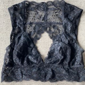 Black bralette